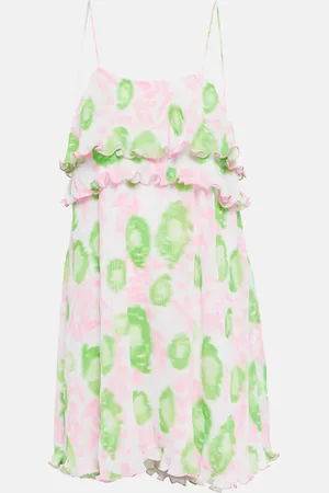 Ganni Minikleid aus Georgette