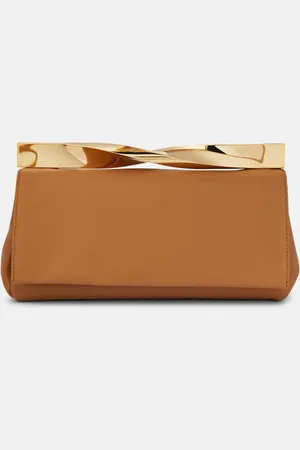 Aquazzura Clutch Twist aus Leder