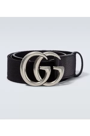Gucci Marmont Gürtel Double G aus Leder