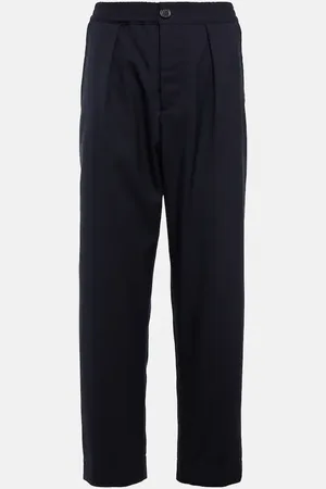Marni Gerade Hose aus Schurwolle