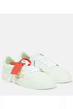 OFF-WHITE Sneakers Low Vulcanized aus Canvas