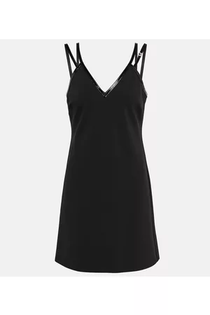 Gucci Minikleid mit Leder