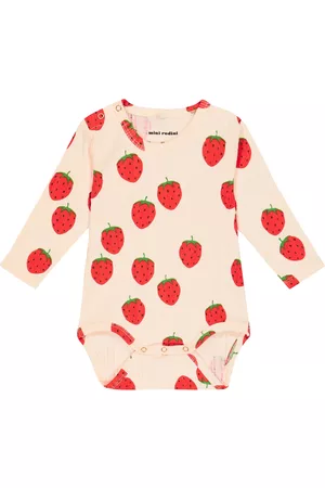 Mini Rodini Baby Body Strawberries