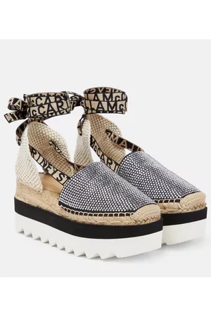 Stella McCartney Damen Espadrilles - Verzierte Plateau-Espadrilles Gaia