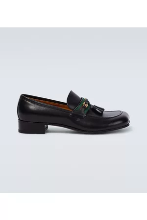 Gucci Herren Loafers - Loafers Interlocking G aus Leder