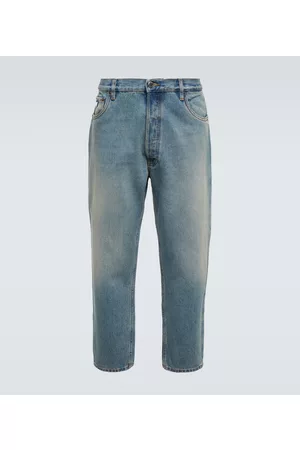 Prada Herren Straight Jeans - Mid-Rise Jeans