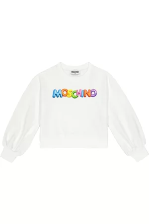 Moschino Mädchen Sweatshirts - Bedrucktes Sweatshirt aus Jersey
