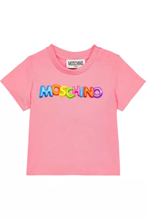 Moschino Shirts - Baby T-Shirt aus einem Baumwollgemisch