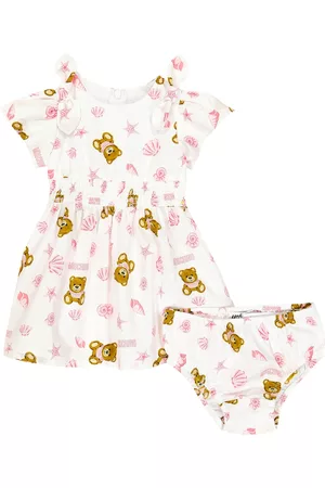 Moschino Mädchen Slips - Baby Set aus Kleid und Höschen