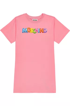 Moschino Mädchen Kleider - Kleid aus einem Baumwollgemisch