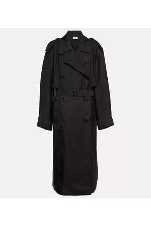 Saint Laurent Damen Trenchcoats - Trenchcoat aus Satin