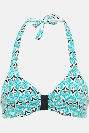Max Mara Bedrucktes Bikini-Oberteil Allegra