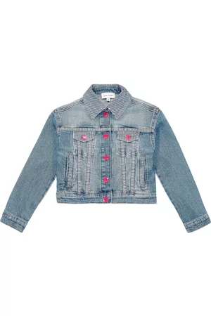 Marc Jacobs Kids Mädchen Jeansjacken - Bedruckte Jeansjacke