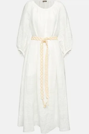 Loro Piana Midikleid aus Baumwolle