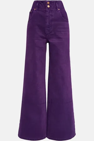 ULLA JOHNSON Weite High-Rise Jeans Margot