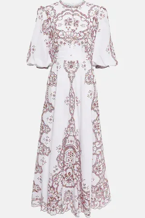 Costarellos Besticktes Maxikleid Iris Reticella