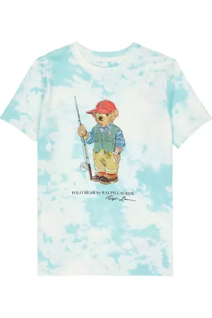 Ralph Lauren Jungen Poloshirts - T-Shirt Polo Bear aus Baumwolle