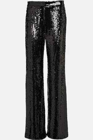 NILI LOTAN Hose Yseult mit Pailletten