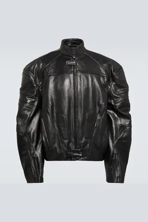 Balenciaga Bikerjacke aus Leder