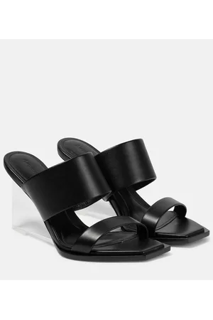 Alexander McQueen Damen Sandalen mit hohem Absatz - Wedge-Sandalen Shard aus Leder
