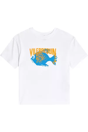 Vilebrequin Jungen Shirts - Bedrucktes T-Shirt aus Baumwolle