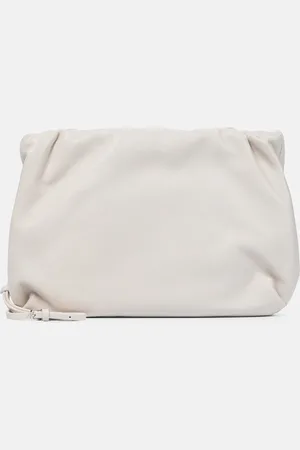 The Row Clutch Bourse aus Leder