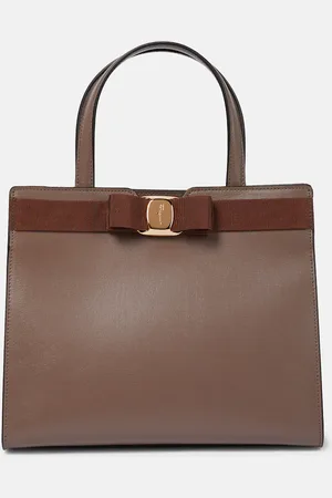 Salvatore Ferragamo Tote Vara Medium aus Leder