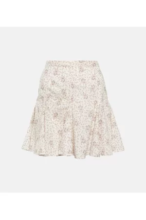 Ralph Lauren Damen Röcke - Minirock aus Baumwolle