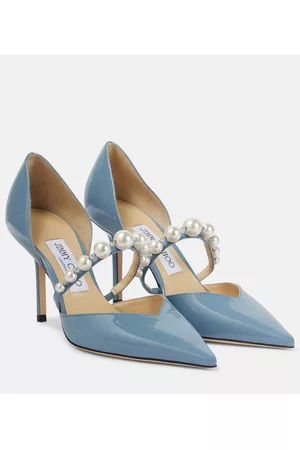 Jimmy Choo Damen Pumps - Verzierte Pumps Aurelie 85 aus Lackleder