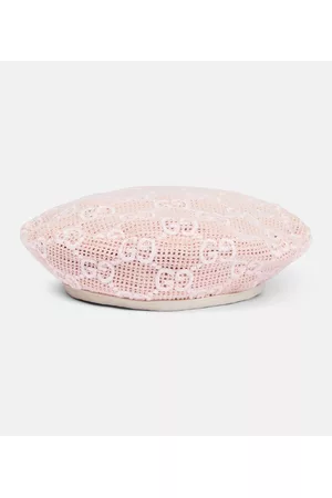 Gucci Damen Hüte - Barett GG aus Häkelstrick