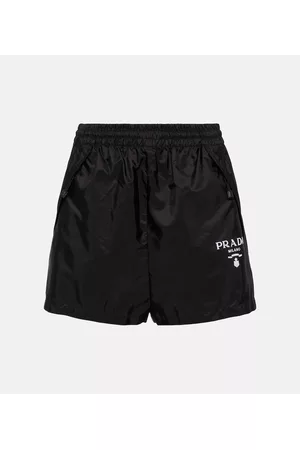 Prada Damen Shorts - High-Rise Shorts aus Re-Nylon