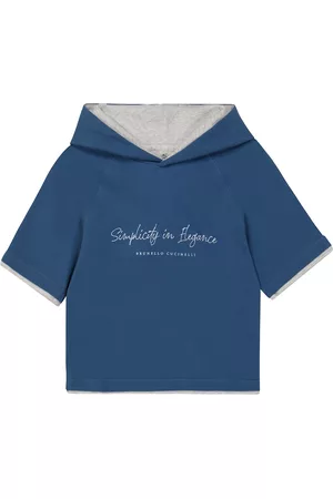 Brunello Cucinelli Jungen Shirts - T-Shirt aus Baumwolle