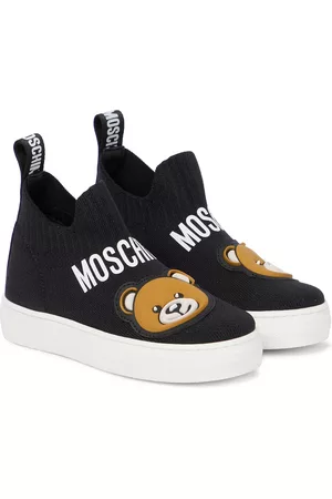 Moschino Mädchen Sneakers - Sneakers aus Strick