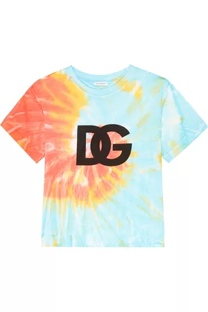 Dolce & Gabbana Jungen Shirts - T-Shirt aus Baumwoll-Jersey