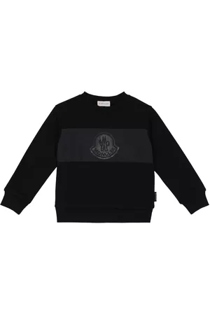 Moncler Jungen Sweatshirts - Sweatshirt aus Baumwoll-Jersey