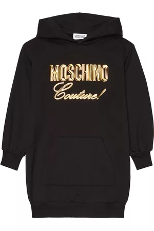 Moschino Mädchen Freizeitkleider - Pulloverkleid aus Baumwolle