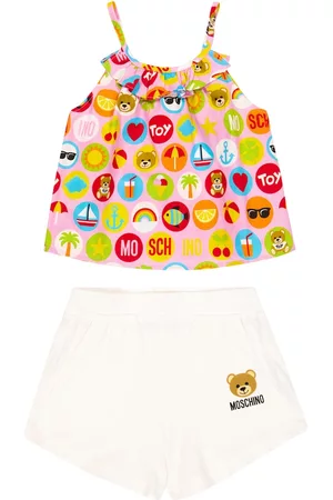 Moschino Mädchen Shorts - Set aus Top und Shorts