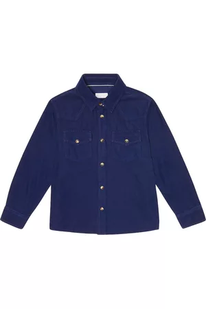 Brunello Cucinelli Jungen Hemden - Hemd aus Baumwoll-Cord