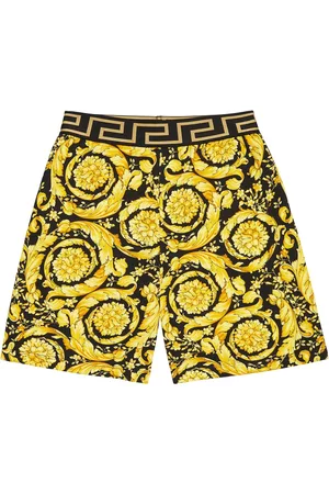 VERSACE Mädchen Shorts - Bedruckte Shorts Barocco aus Baumwolle