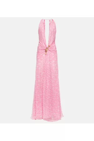 VERSACE Damen Lange Kleider - Robe Saftey Pin