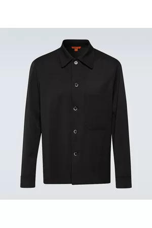 BARENA Herren Sommerjacken - Hemdjacke Cedrone aus Wolle