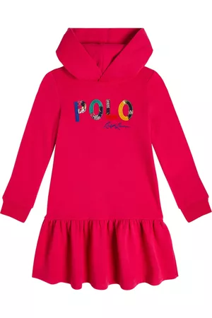 Ralph Lauren Mädchen Polokleider - Kleid aus Fleece