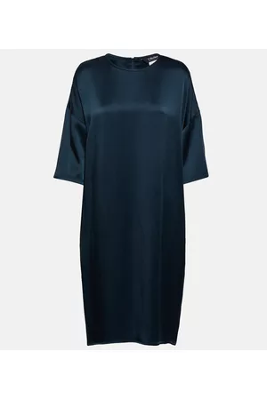Max Mara Damen Freizeitkleider - Midikleid Terra aus Satin
