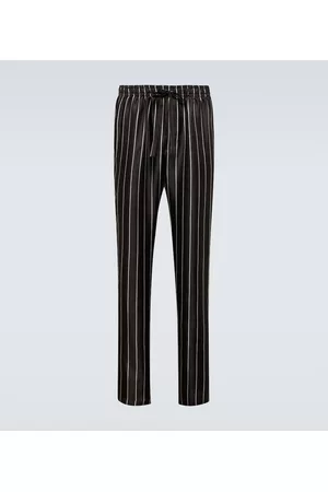 Dolce & Gabbana Herren Schlafanzüge - Pyjama-Hose aus Seide