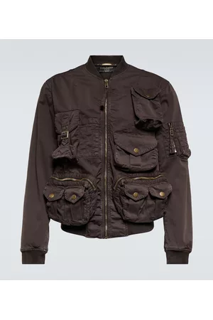 Dolce & Gabbana Herren Sommerjacken - Jacke aus Baumwolle