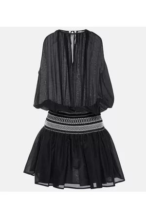 Tory Burch Damen Freizeitkleider - Minikleid aus Baumwolle und Seide