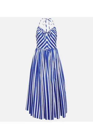 Dolce & Gabbana Damen Midikleider - Midikleid Portofino aus Baumwolle