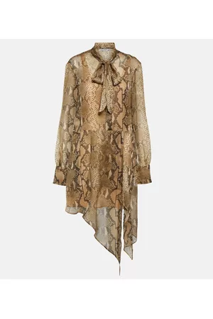 Stella McCartney Damen Freizeitkleider - Minikleid aus Seidenchiffon