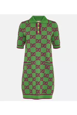 Gucci Damen Freizeitkleider - Minikleid aus einem Wollgemisch