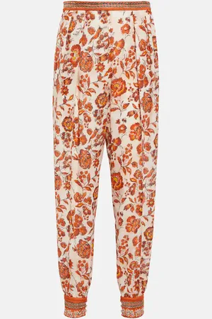 Loro Piana Hose Alvy aus Seiden-Georgette